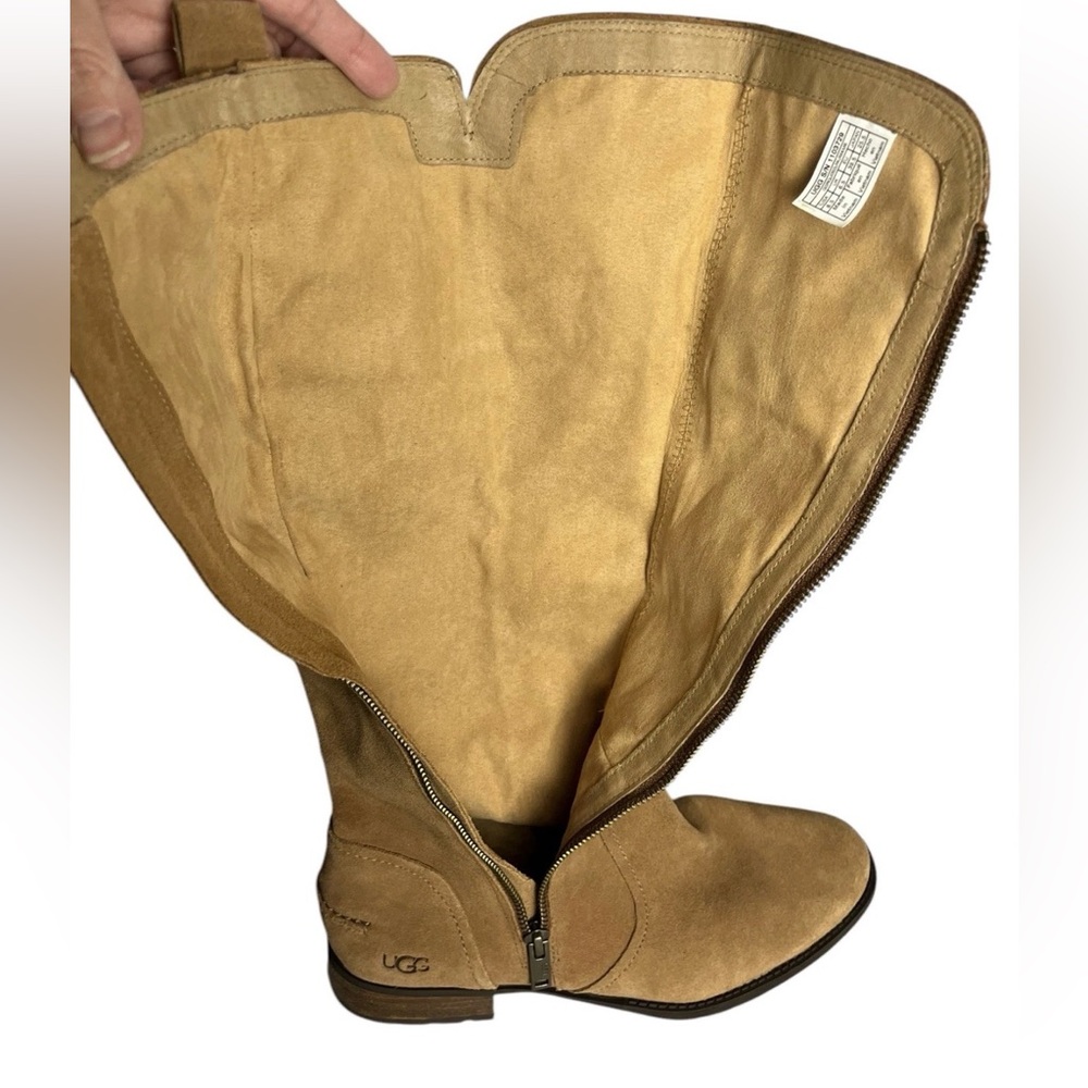 UGG Women's Knee High Tan Boots - Picture 6 of 11